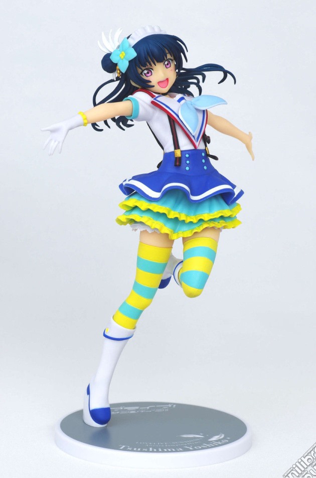 Love Live! Sunshine!! School Idol Project Aozora Jumping Heart Yoshiko Tsushima (Plastica 23 Cm) gioco di Sega