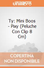 Ty: Mini Boos - Pixy (Peluche Con Clip 8 Cm) gioco