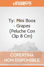 Ty: Mini Boos - Grapes (Peluche Con Clip 8 Cm) gioco