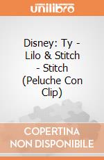 Disney: Ty - Lilo & Stitch - Stitch (Peluche Con Clip) giochi