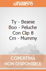 Ty - Beanie Boo - Peluche Con Clip 8 Cm - Mummy gioco di Ty