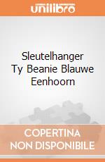 Sleutelhanger Ty Beanie Blauwe Eenhoorn gioco