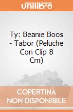 Ty: Beanie Boos - Tabor (Peluche Con Clip 8 Cm) gioco