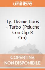 Ty: Beanie Boos - Turbo (Peluche Con Clip 8 Cm) gioco