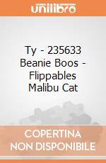 Ty - 235633 Beanie Boos - Flippables Malibu Cat gioco di Terminal Video