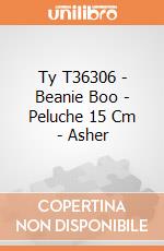 Ty T36306 - Beanie Boo - Peluche 15 Cm - Asher gioco