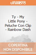 Ty - My Little Pony - Peluche Con Clip - Rainbow Dash gioco di Ty