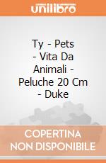 Ty - Pets - Vita Da Animali - Peluche 20 Cm - Duke gioco di Ty