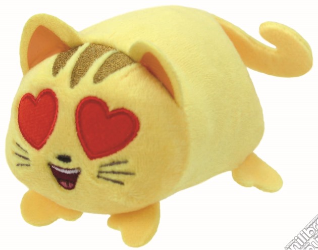 Ty - Teeny Ty - Emoji - Peluche Cat Heart Eye gioco di Ty