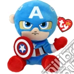 Marvel: Ty - Floppy Captain America (Peluche 20 Cm) giochi