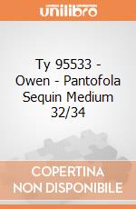 Ty 95533 - Owen - Pantofola Sequin Medium 32/34 gioco di Ty