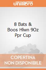 8 Bats & Boos Hlwn 9Oz Ppr Cup gioco