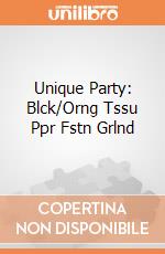 Unique Party: Blck/Orng Tssu Ppr Fstn Grlnd giochi