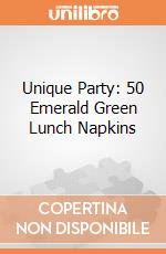 Unique Party: 50 Emerald Green Lunch Napkins gioco