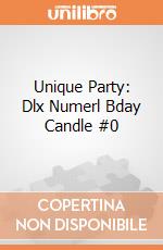 Unique Party: Dlx Numerl Bday Candle #0 gioco