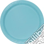 Unique Party: 20 Trrfc Teal 7' Plt Sup Qs. Piatto Carta 18 Cm Terrific Teal - Verde Acqua Sup giochi