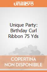 Unique Party: Birthday Curl Ribbon 75 Yds gioco
