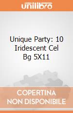 Unique Party: 10 Iridescent Cel Bg 5X11 gioco
