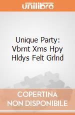 Unique Party: Vbrnt Xms Hpy Hldys Felt Grlnd giochi