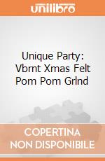 Unique Party: Vbrnt Xmas Felt Pom Pom Grlnd giochi