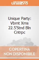 Unique Party: Vbrnt Xms 22.5'Stnd Bln Cntrpc giochi