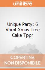 Unique Party: 6 Vbrnt Xmas Tree Cake Tppr giochi