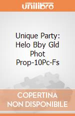 Unique Party: Helo Bby Gld Phot Prop-10Pc-Fs gioco