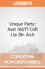 Unique Party: Asst Sld/Fl Cnft Ltx Bln Arch gioco