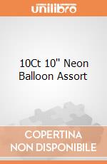 10Ct 10'' Neon Balloon Assort gioco