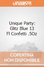 Unique Party: Glitz Blue 13 Fl Confetti .5Oz giochi