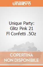 Unique Party: Glitz Pink 21 Fl Confetti .5Oz giochi