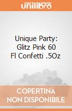 Unique Party: Glitz Pink 60 Fl Confetti .5Oz giochi