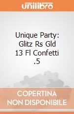 Unique Party: Glitz Rs Gld 13 Fl Confetti .5 giochi