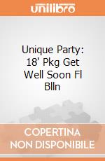 Unique Party: 18' Pkg Get Well Soon Fl Blln giochi