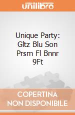 Unique Party: Gltz Blu Son Prsm Fl Bnnr 9Ft giochi