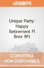 Unique Party: Happy Retirement Fl Bnnr 9Ft giochi