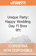 Unique Party: Happy Wedding Day Fl Bnnr 9Ft giochi