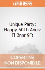Unique Party: Happy 50Th Anniv Fl Bnnr 9Ft giochi
