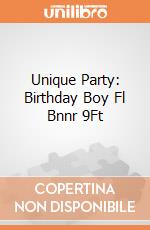 Unique Party: Birthday Boy Fl Bnnr 9Ft giochi