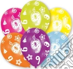 Amscan: Balloon Pk6 27.5Cm Age 9 giochi