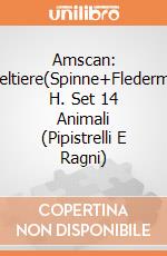 Amscan: Gruseltiere(Spinne+Fledermaus) H. Set 14 Animali (Pipistrelli E Ragni) giochi