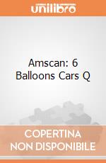 Amscan: 6 Balloons Cars Q gioco