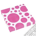 Amscan: Solid Colour Dots Pink - 20 Tovaglioli 33X33 Cm giochi