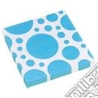 Solid Colour Dots Caribbean Blue - 20 Tovaglioli 33X33Cm gioco di Giocoplast