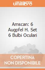 Amscan: 6 Augpfel H. Set 6 Bulbi Oculari gioco