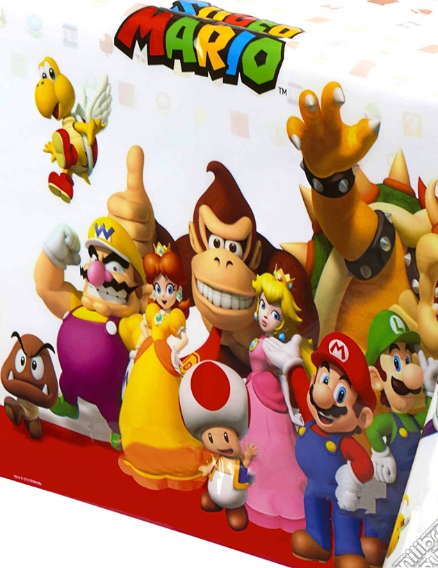 Nintendo: Amscan - Super Mario (Paper Tablecloth / Tovaglia Di Carta) gioco