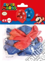 Nintendo: Amscan - Super Mario - Balloon Red & Blue x6 (Palloncini) giochi