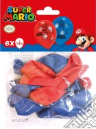 Nintendo: Amscan - Super Mario - Balloon Red & Blue x6 (Palloncini) giochi