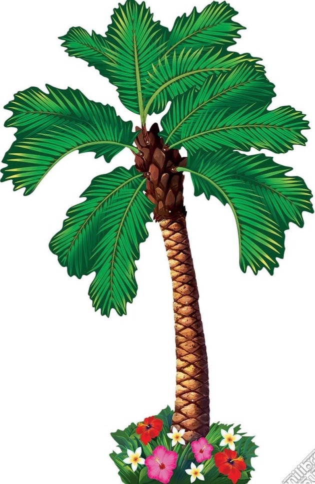 Amscan: Wall Decoration Palm Tree Paper 162 Cm gioco