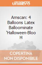 Amscan: 4 Balloons Latex Balloominate 